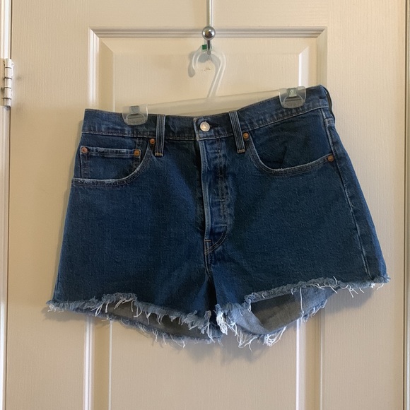 Levi's 501 High Rise Shorts - Picture 1 of 3